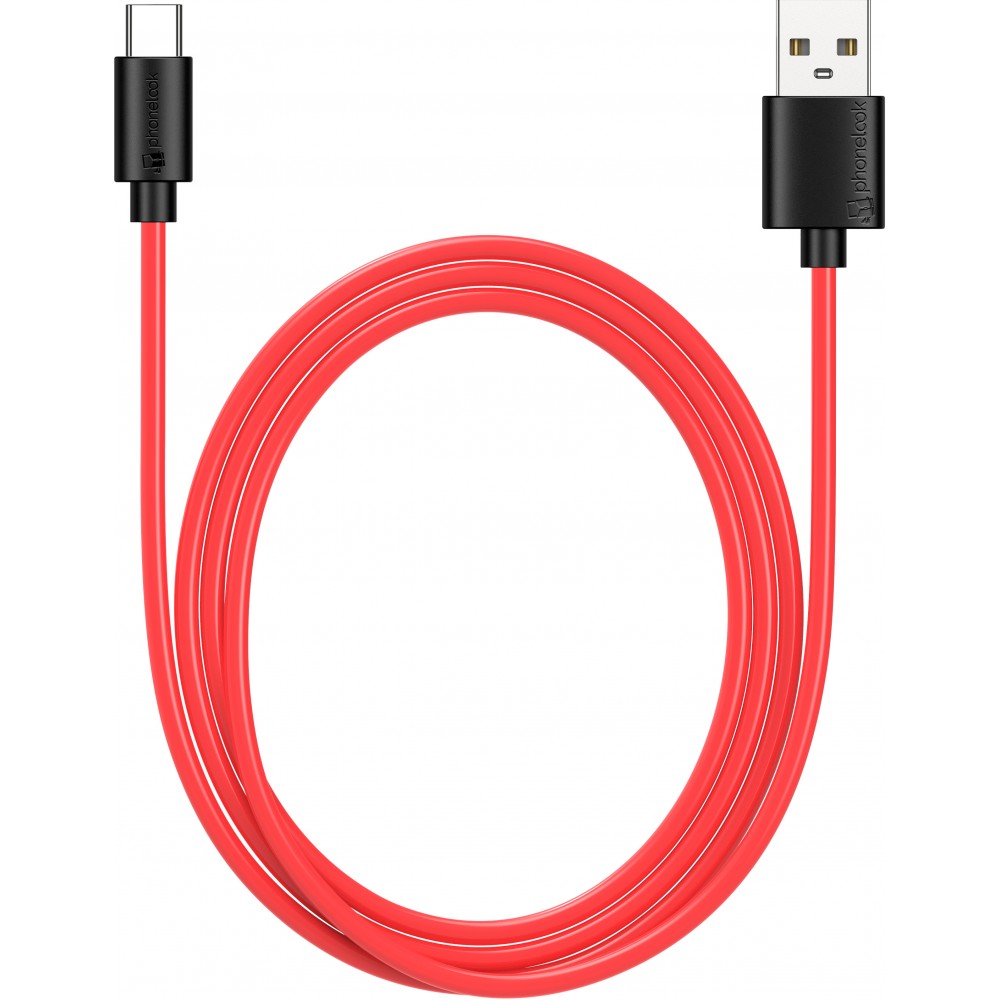 Cable type C Rouge