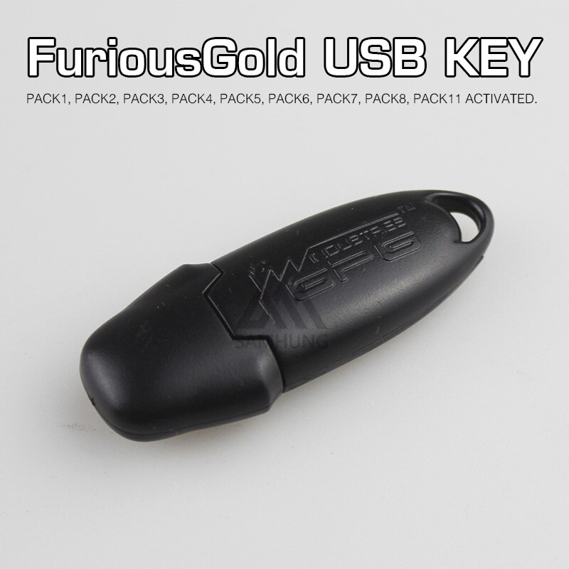 FURIOUS GOLD USB KEY ACTIVATED WITH PACKS 1, 2, 3, 4, 5, 6, 7, 8, 11