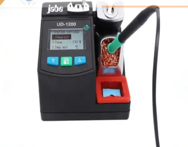 Jabe UD-1200 Soldering Iron Station Precision Lead free 2.5S Rapid Heating Soldering Iron Kit Dual Channel Power Heating System